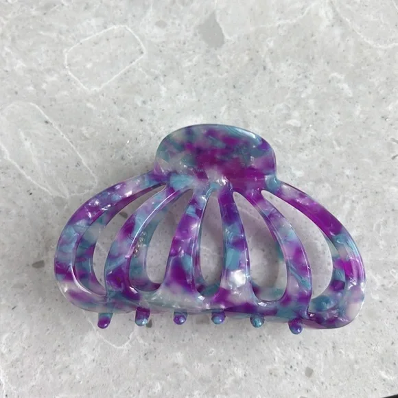 Anthropologie hair claw clips x4 - Picture 2 of 6